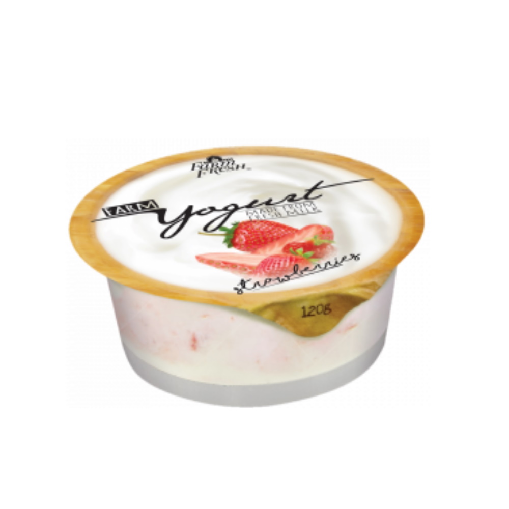 Farm Fresh Farm Yogurt Strawberry 120g MyGroser